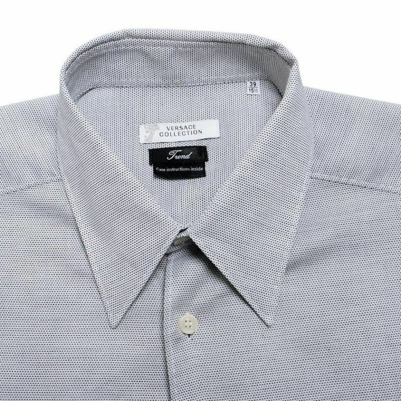 Versace Collection "Trend" Men's Dress Shirt - Picture 4 of 4